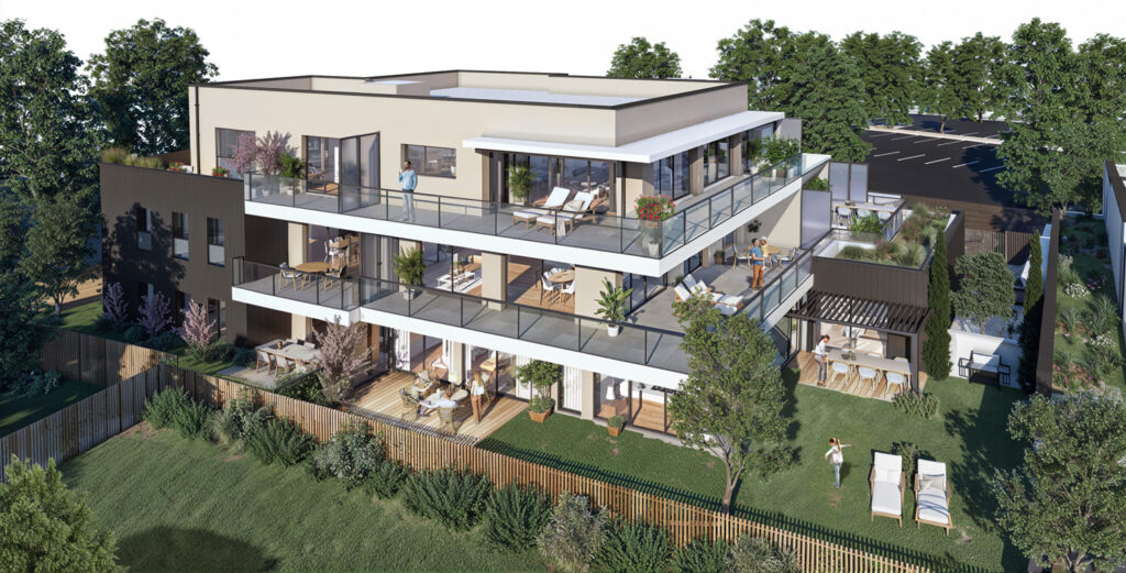 JARDINS DE TOULHARS – LARMOR PLAGE (56) – 8 LOGEMENTS